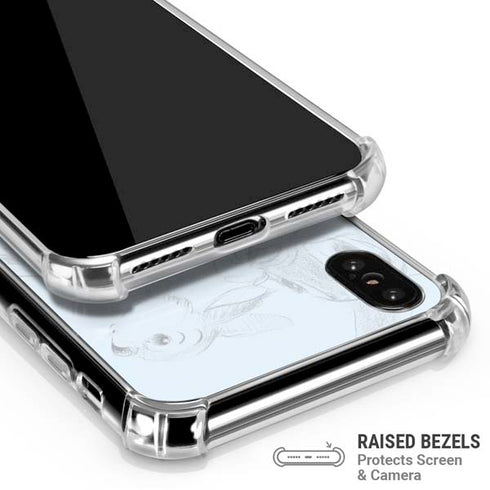 Disney Bambi Thumper Sketched portrait iPhone XS Max Clear Case